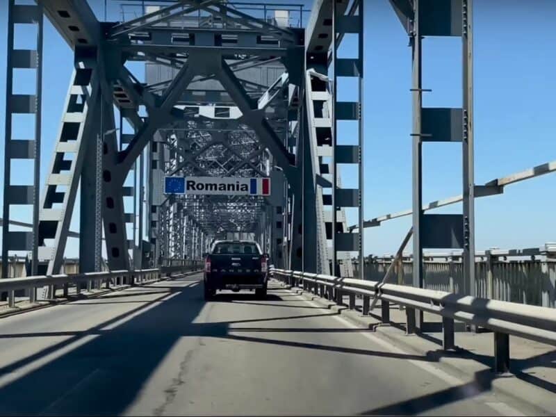 Circulația pe Podul Giurgiu-Ruse se închide pentru lucrări între 27 și 28 martie