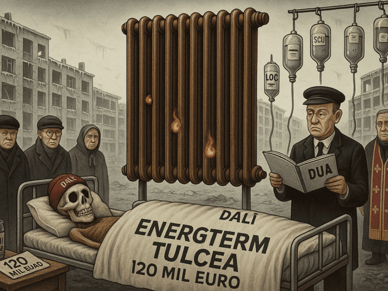 caricatura Energoterm prohod landscape