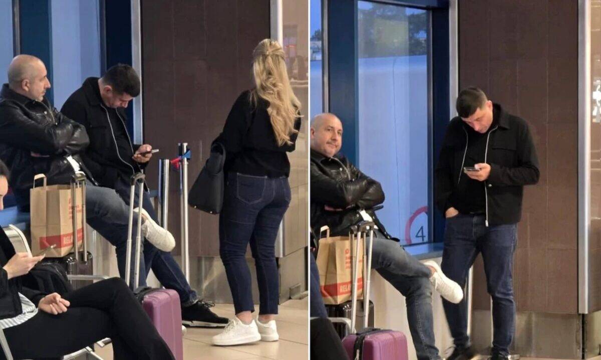 George Simion surprins pe aeroport însoțit de afaceristul cunoscut ca regele gunoaielor