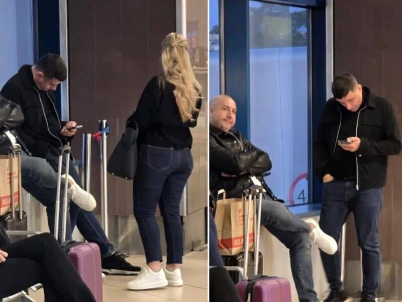 George Simion surprins pe aeroport însoțit de afaceristul cunoscut ca regele gunoaielor