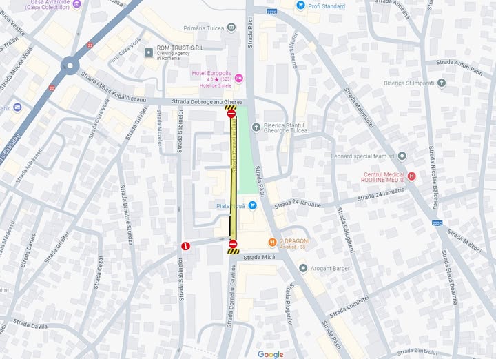 restrictie strada gavrilov 1