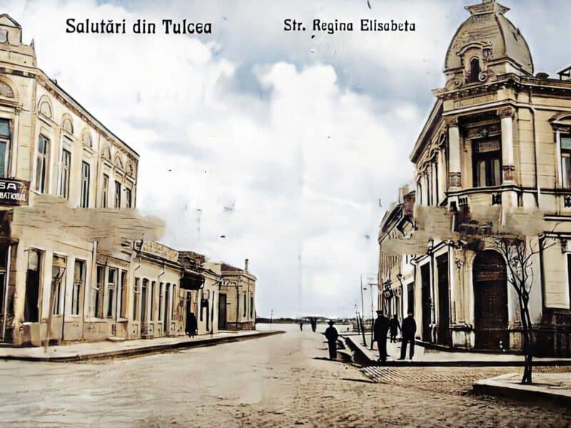 strada regina elisabeta capatul dinspre dunare perioada interbelica