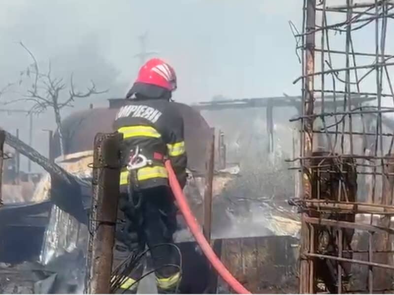 foc incendiu tulcea