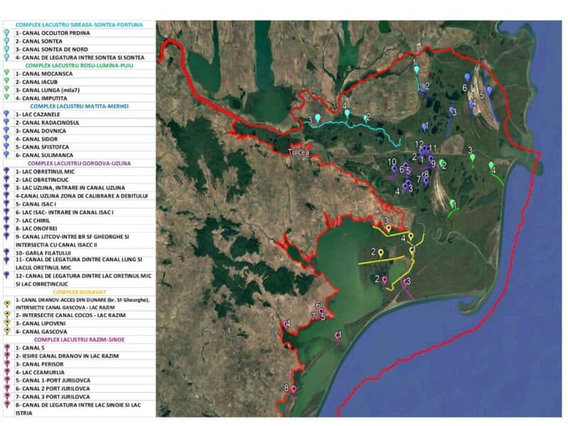 harta circulatie Delta