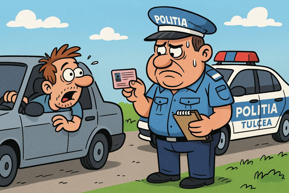 ilustratie politist fara permis 1