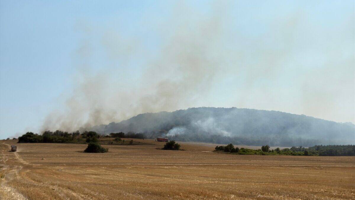 incendiu in expansiune