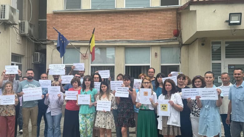 Sindicaliștii din mai multe județe protestează împotriva măsurilor de austeritate guvernamentale