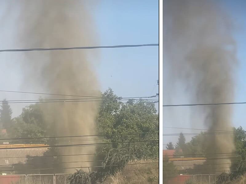 Crater gigant se formează în Amara după săpături, autoritățile emit avertismente pentru locuitori