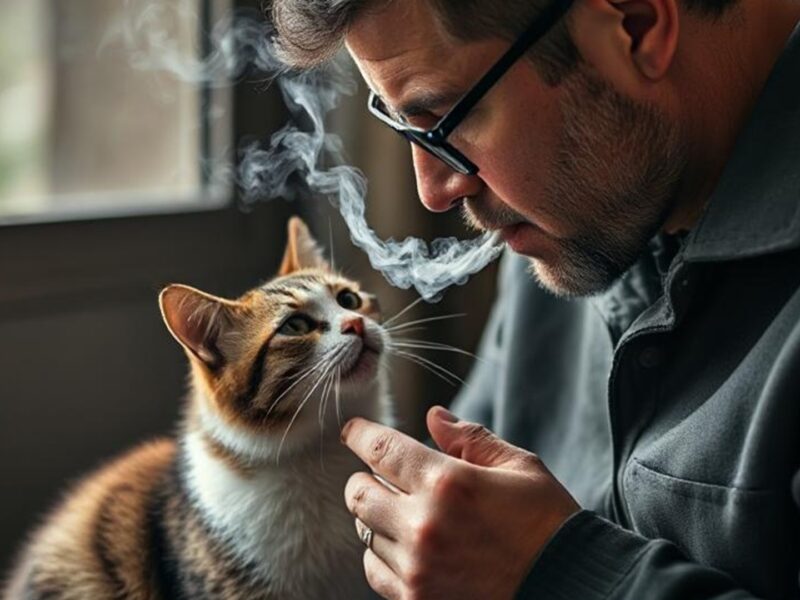 Fumatul afectează sănătatea animalelor de companie avertizează medicii veterinari