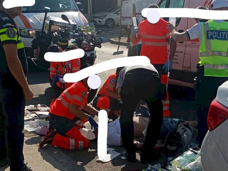 Tânăr s-a prăbușit din cauza unui infarct în timpul examenului auto în București