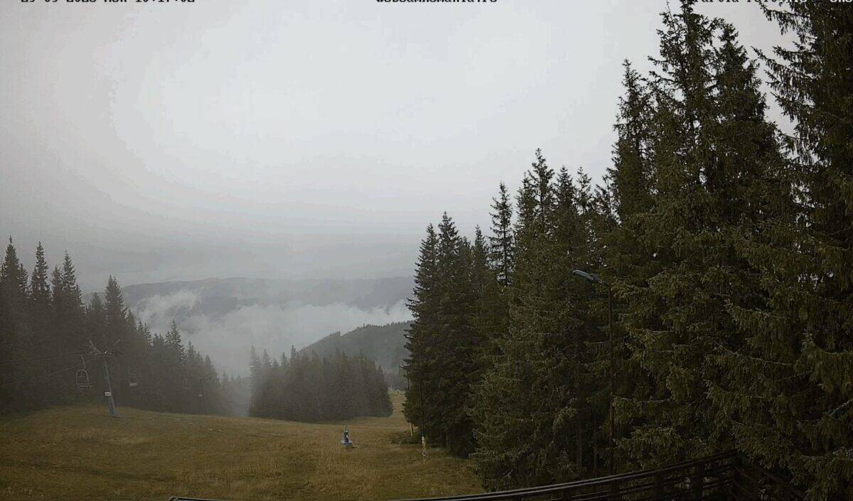 România se pregătește pentru vreme rece și precipitații până joi