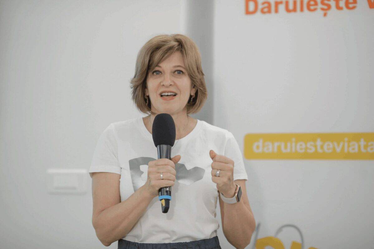 Oana Gheorghiu, cofondatoare Dăruiește Viață, propusă viceprim-ministru în Guvernul României