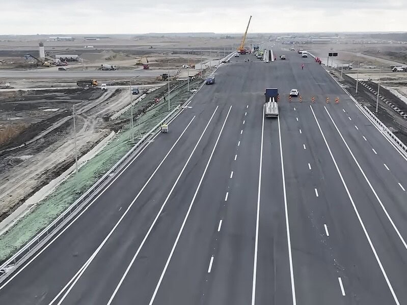 Autostrada Moldovei va fi deschisă integral de Ziua Națională a României