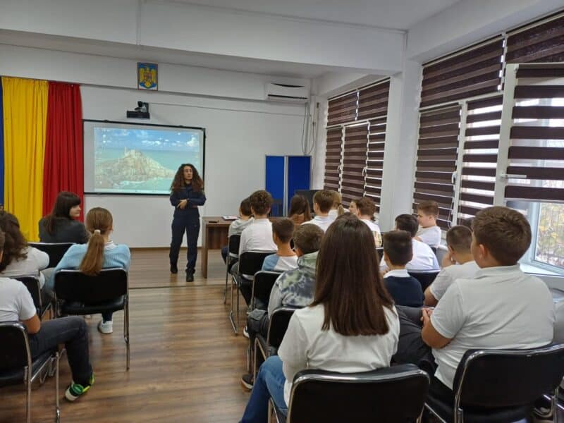 educatie rutiera cu politia