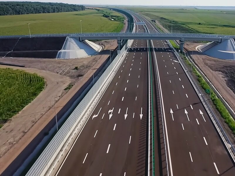 Șoferii pot circula integral pe Autostrada A7 de la București la Focșani începând de joi