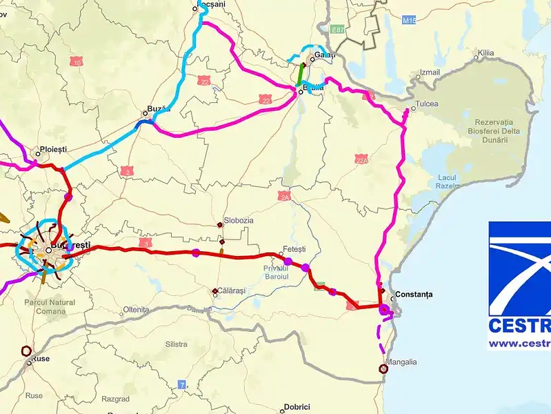 Drum Expres Constanta Tulcea