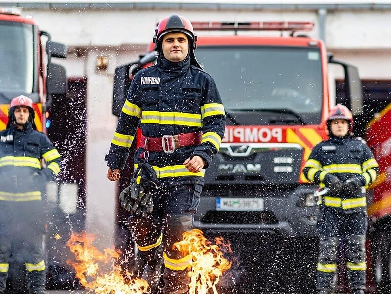 ISU Tulcea pompieri