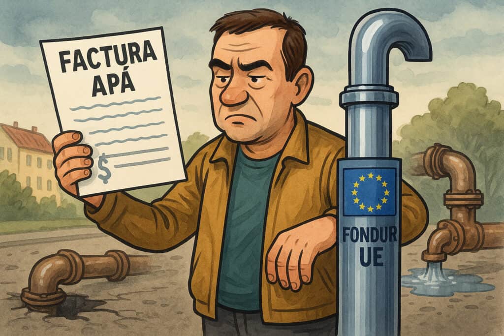 ilustratie apa scumpa