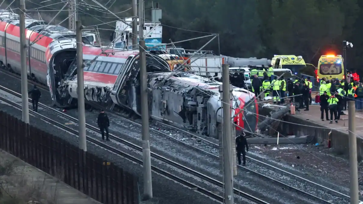 Cetățean român rănit ușor în accidentul feroviar din Spania cu 39 de victime decedate