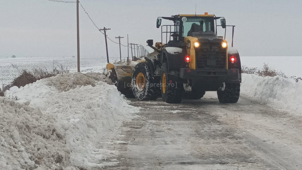 Drumurile din Tulcea, „blindate” pentru iarnă: contracte de peste 24 de milioane de lei pentru deszăpezire până în 2028