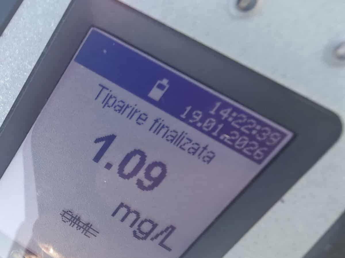 Șofer de 74 de ani, depistat cu alcoolemie ridicată după un accident rutier în Tulcea