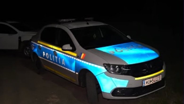 foto politie noaptea