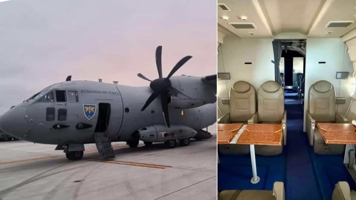Nicușor Dan folosește avionul C-27J Spartan pentru deplasări externe costisitoare