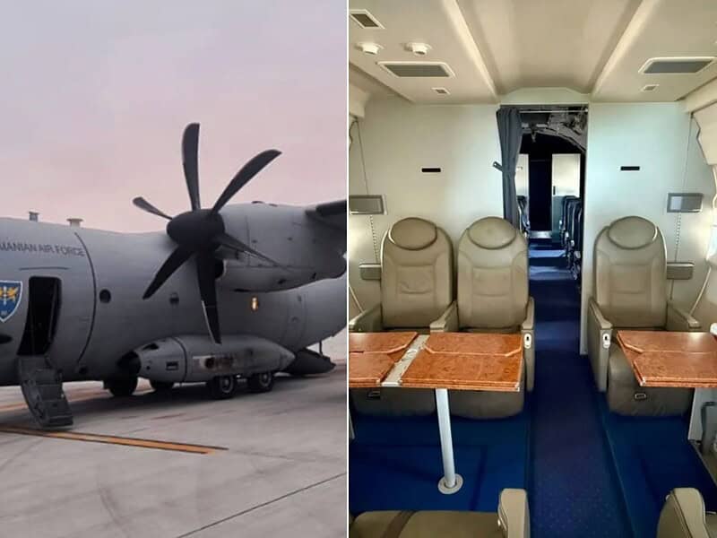Nicușor Dan folosește avionul C-27J Spartan pentru deplasări externe costisitoare