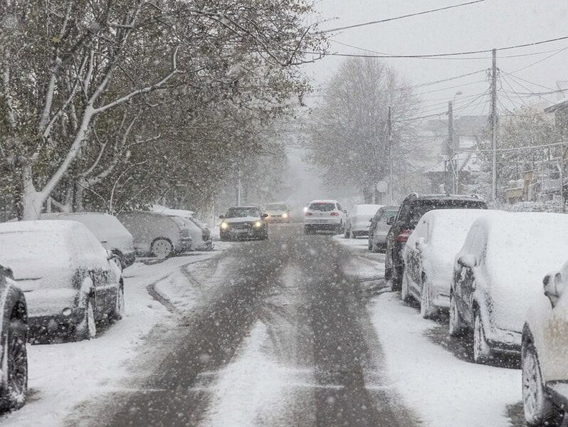 zapada circulatie iarna