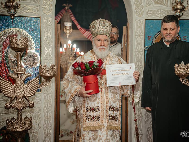 Bucurie mare pentru credincioșii din Cataloi: Preasfințitul Visarion, în mijlocul lor / foto