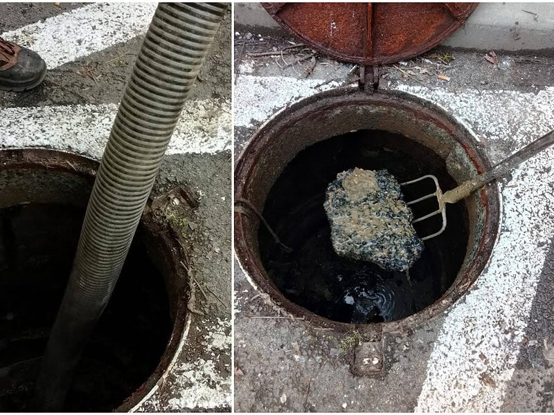 Ce au găsit muncitorii în canalizarea din Tulcea: Imagini revoltătoare de pe două străzi din oraș / foto