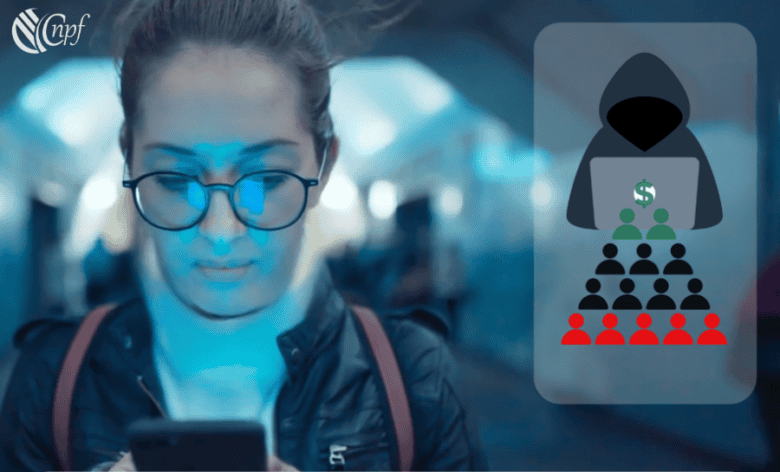 Vizual fraude investitii online CNPF