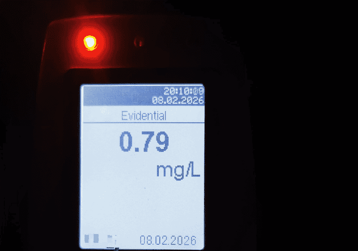 Inconștiență pe șoselele din Isaccea: șofer fără permis, depistat cu alcoolemie de 0,79 mg/l / foto