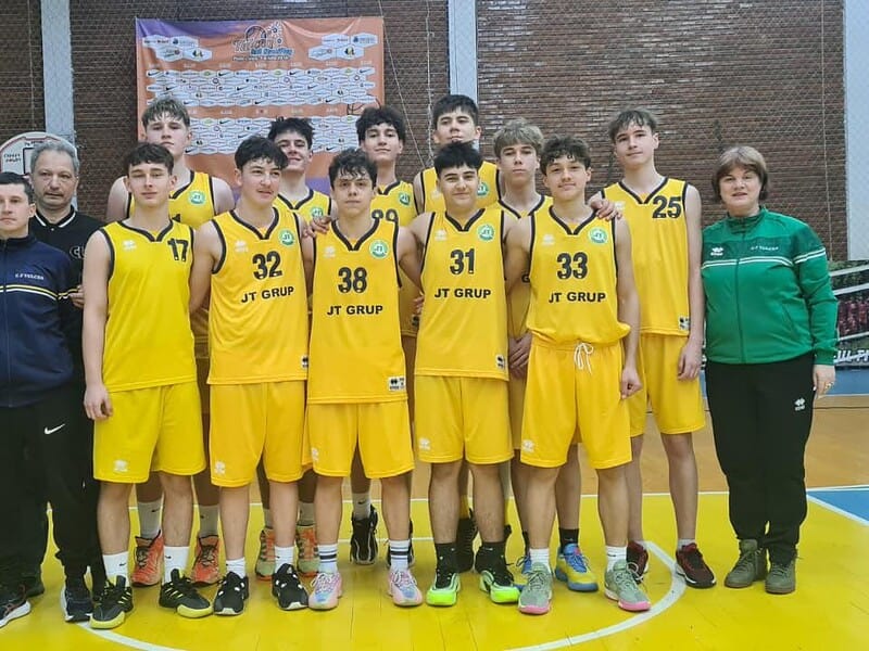 Show total la Tulcea! CSȘ Tulcea U15, calificare spectaculoasă în semifinale după un 110-43 de senzație