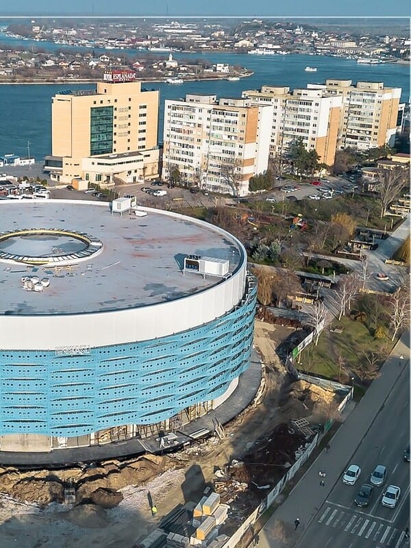 Costuri explodate și termene amânate: 1 milion de euro mai mult. Sala Polivalentă din Tulcea ajunge la 193 de milioane de lei