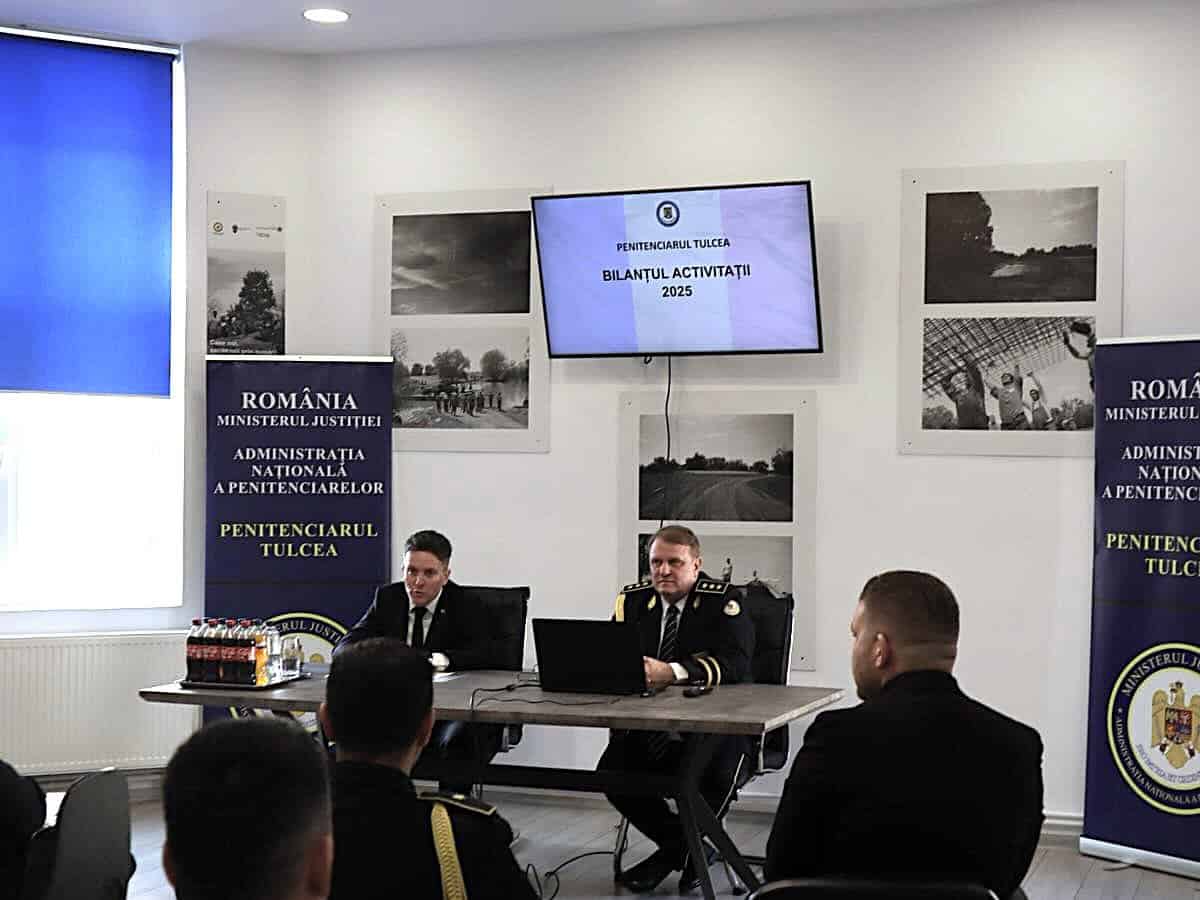 Penitenciarul Tulcea, an record în 2025: aproape 4 milioane de lei din munca deținuților și sute de liberări condiționate