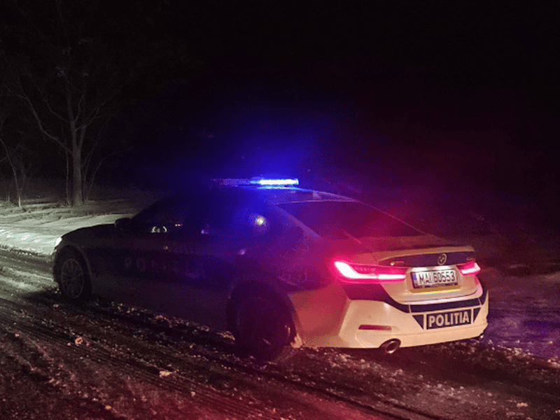 Accident la Baia: bărbat de 57 de ani, cu alcoolemie ridicată, a pierdut controlul volanului