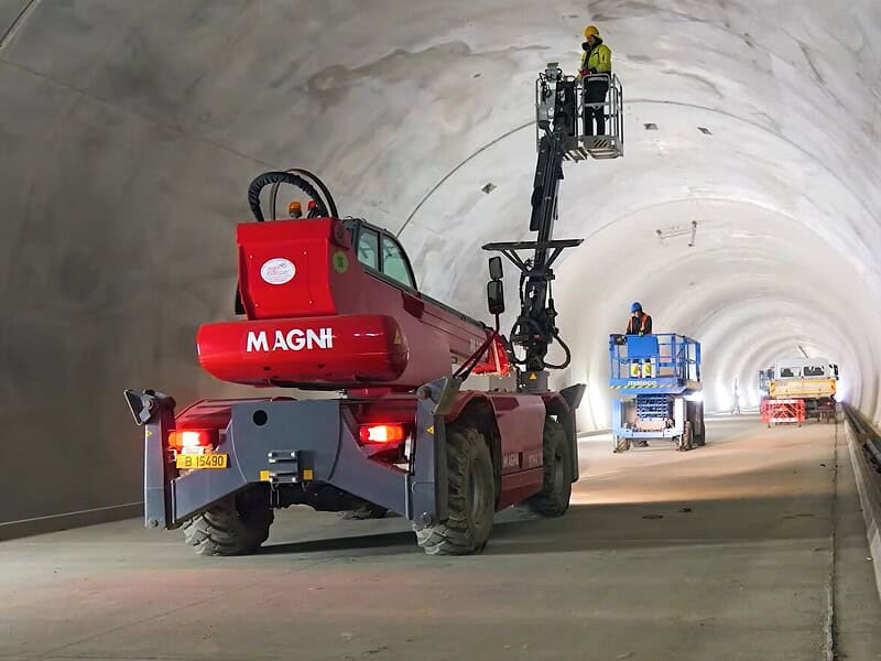 PORR avansează lucrările la tunelul Daniela de pe autostrada Sibiu – Pitești