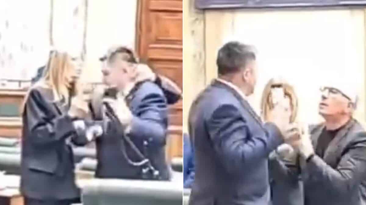 Scandal în Parlamentul României după o îmbrânceală între senatori în timpul ședinței
