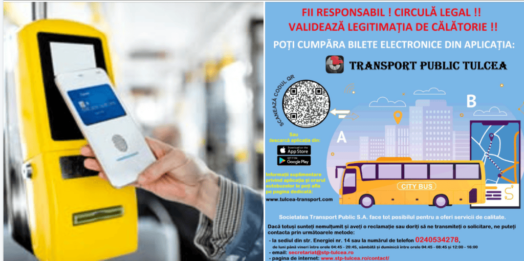 stp tulcea bilete online