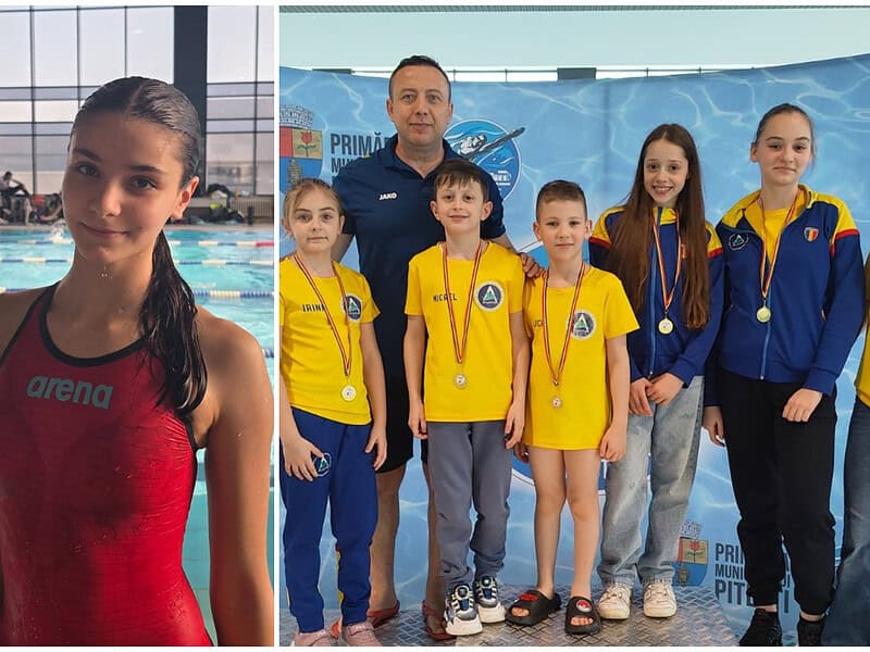 Trei medalii pentru Cristiana Melnic și clasări aproape de podium pentru sportivii din Tulcea, la Pitești / foto