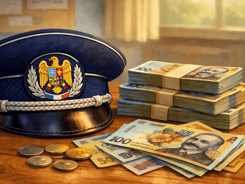 ilustratie spor politisti
