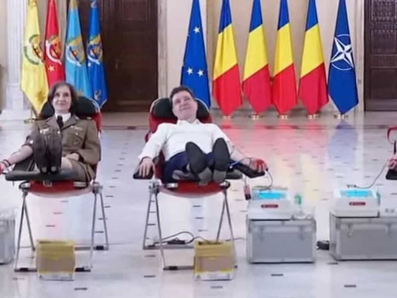 Nicușor Dan donează sânge pentru a încuraja românii să susțină spitalele în criza de rezerve