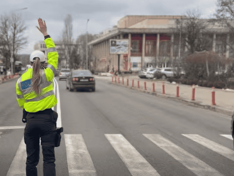 politia trecere pietoni