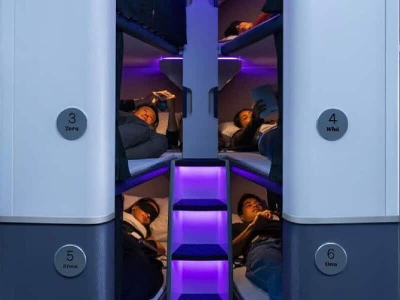 Air New Zealand lansează paturi suprapuse în clasa economică pe rutele lungi Auckland-New York