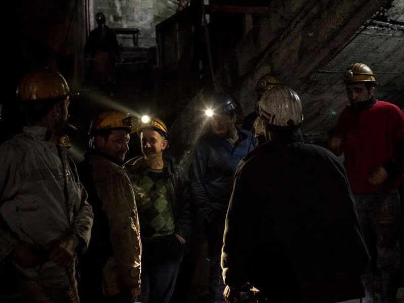 Minerii de la Lupeni protestează subteran pentru drepturi și siguranța locurilor de muncă