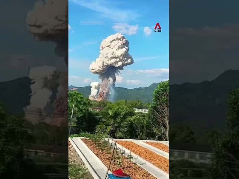 Explozie la o fabrică din China: 21 de morți și zeci de răniți / video