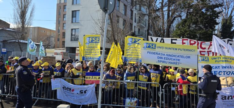 Greva generală din Educație, amânată: doar 19 la sută dintre sindicaliști au votat „pentru”
