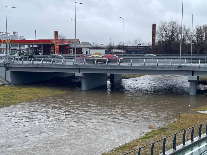 Cod galben de inundații: râurile din Sibiu, sub monitorizare