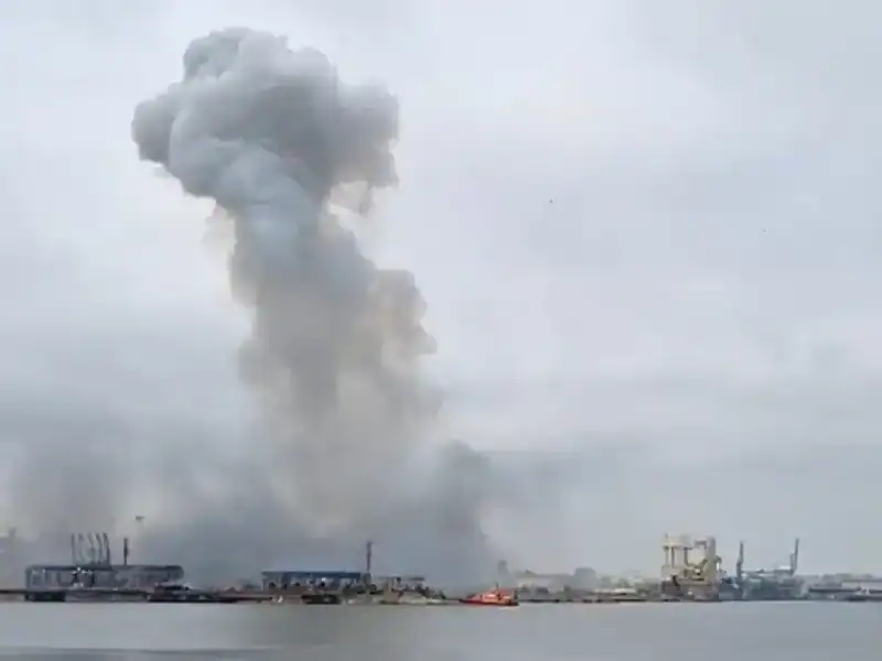 Explozie în Portul Constanța: O dronă marină s-a autodetonat. Nu sunt victime